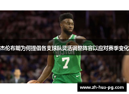 杰伦布朗为何提倡各支球队灵活调整阵容以应对赛季变化